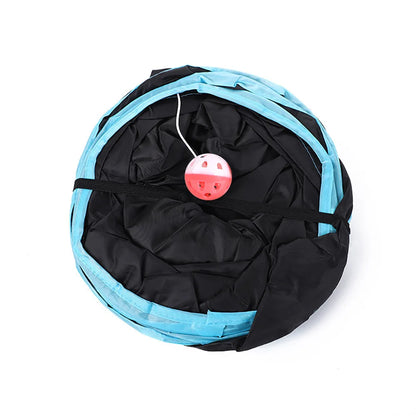 Foldable Cat Tunnel Toy