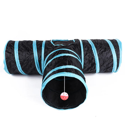 Foldable Cat Tunnel Toy