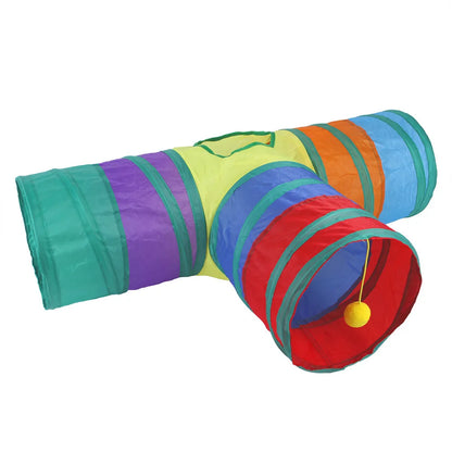 Foldable Cat Tunnel Toy