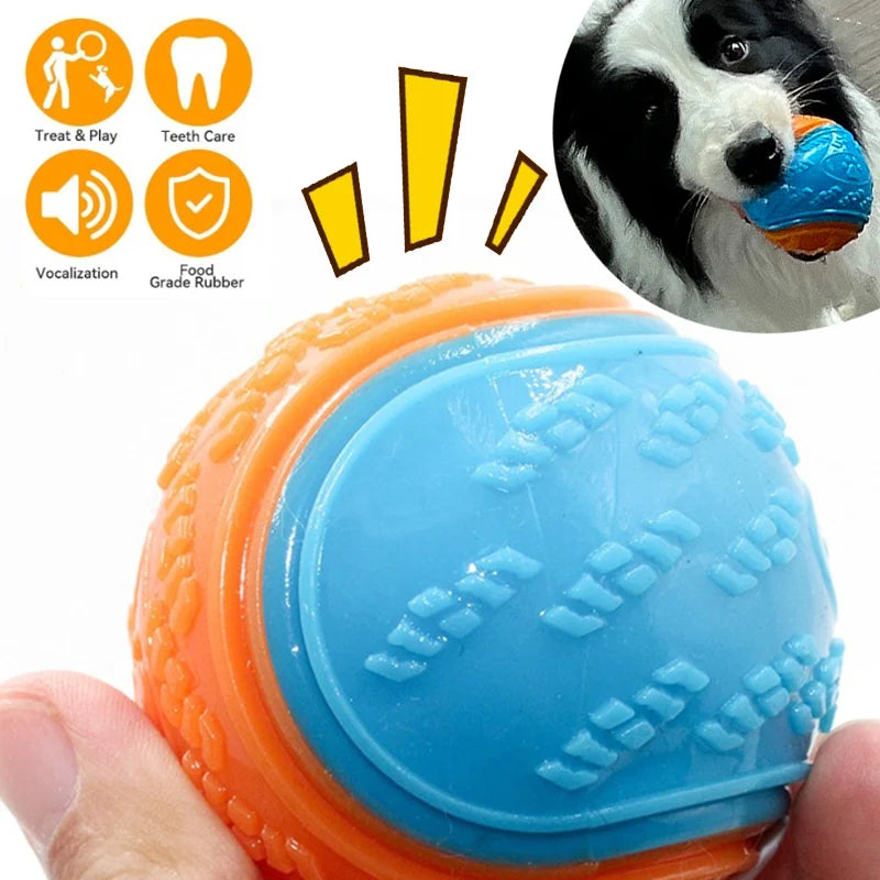 Squeaky Chew Ball for Dogs